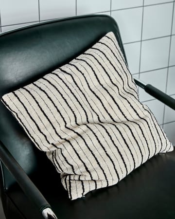 Copricuscino Lines 50x50 cm - Nero-off-white - House Doctor