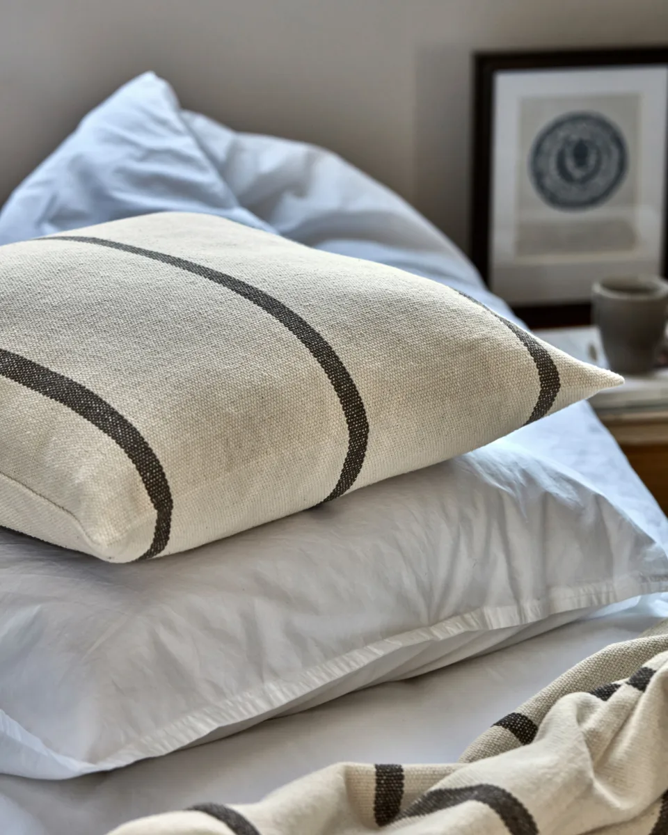 Copricuscino Nula 50x50 cm, Marrone scuro House Doctor