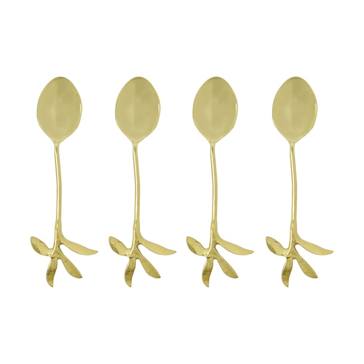 Cucchiaio da portata Serve 4 pezzi - Oro antico - House Doctor