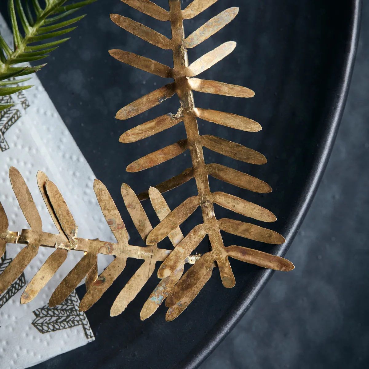 Cuore decorativo da appendere Lamet, ottone House Doctor