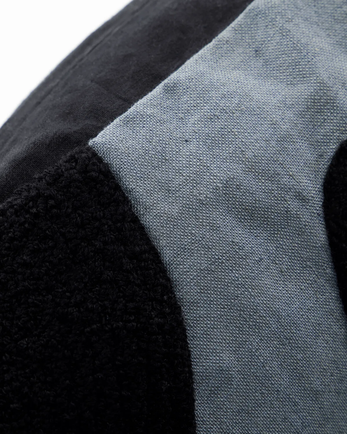 Cuscino decorativo Miki, Blu mediterraneo-nero, 50x50 cm House Doctor