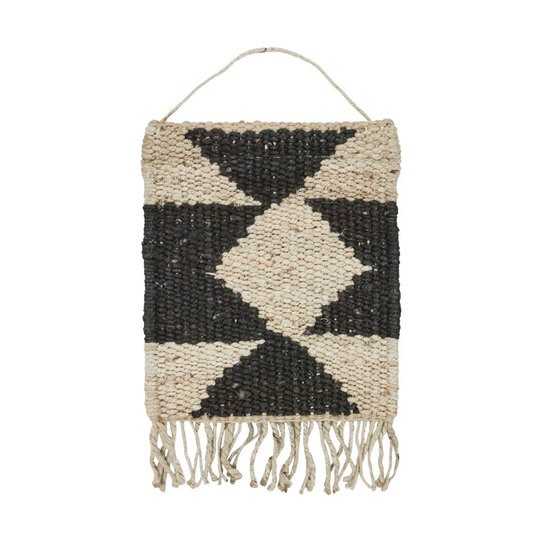 Decorazione da parete Murro 35x50 cm, Nero-naturale House Doctor