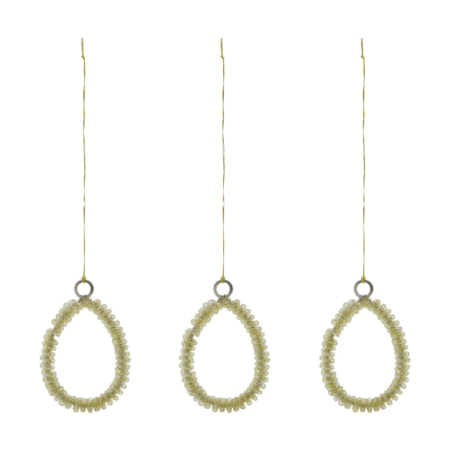 Decorazione di Pasqua Beads, set da 3 pezzi, Champagne House Doctor