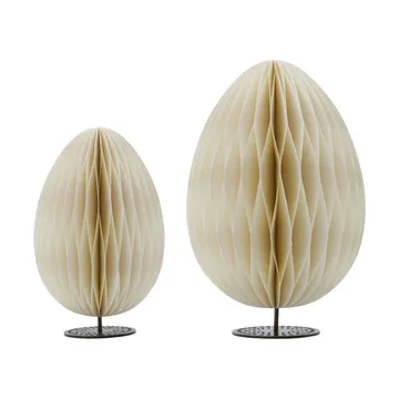 Decorazione di Pasqua Eggs/oggetti decorativi, set da 2 pezzi - Off-white - House Doctor