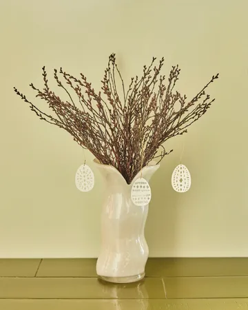 Decorazione di Pasqua Nori, set da 3 pezzi - Beige - House Doctor