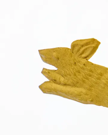 Decorazione di Pasqua Rabbit, set da 3 pezzi - Ottone antico - House Doctor