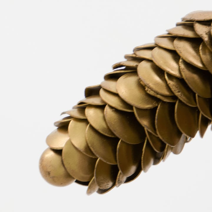Decorazione natalizia Cone 6,5 cm, 2 pezzi, Oro House Doctor