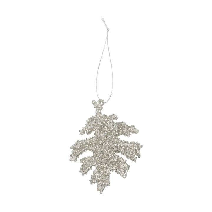 Decorazione natalizia Gliz 10,5 cm, confezione da 3, Glitter argentati House Doctor