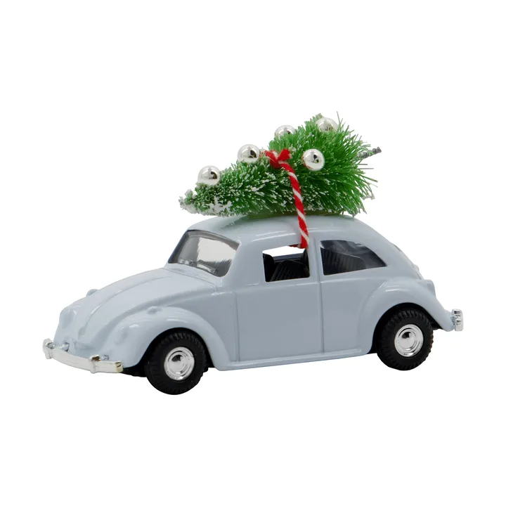 Decorazione natalizia macchinina MINI Xmas - Azzurro chiaro - House Doctor