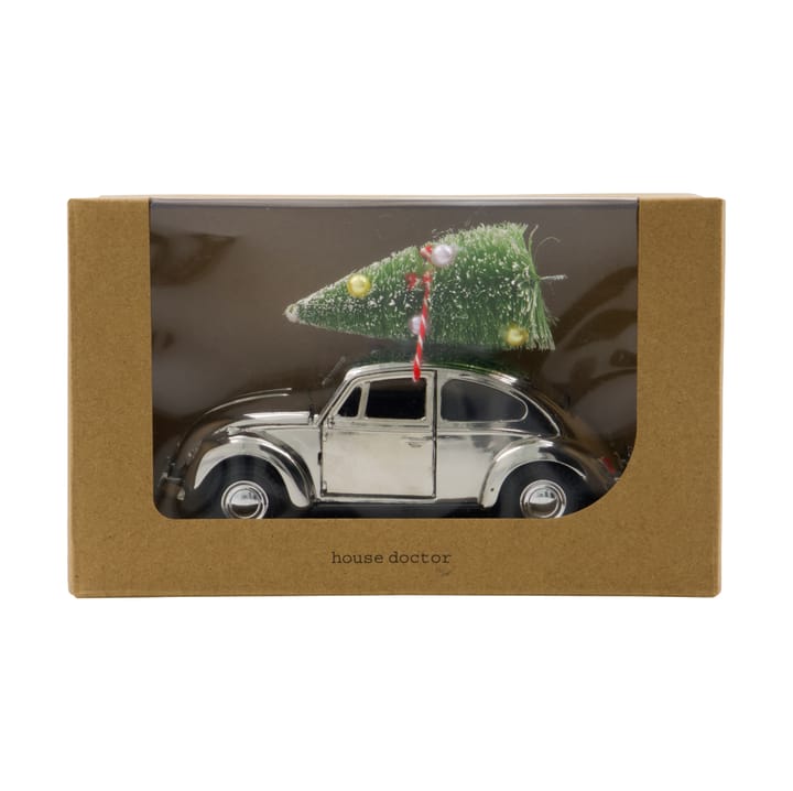 Decorazione natalizia macchinina Xmas, Argento House Doctor