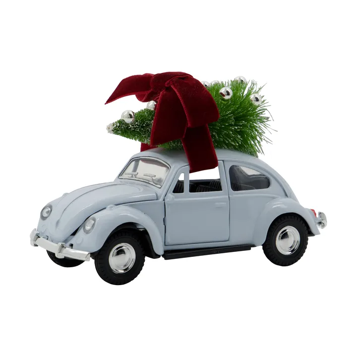 Decorazione natalizia macchinina Xmas - Azzurro chiaro - House Doctor