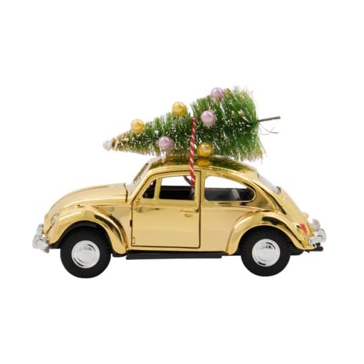Decorazione natalizia macchinina Xmas - Oro - House Doctor