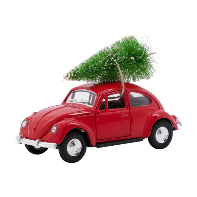 Decorazione natalizia macchinina Xmas - Rosso - House Doctor
