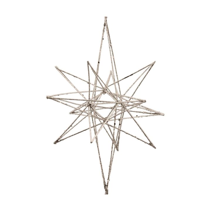 Decorazione natalizia Star 14x25 cm, Champagne House Doctor