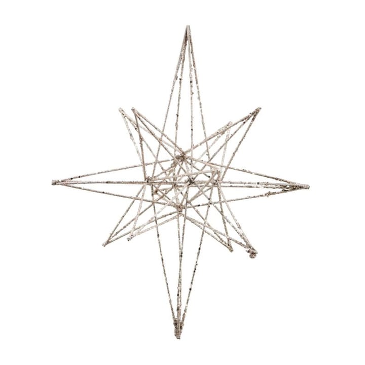 Decorazione natalizia Star 21x35 cm - Champagne - House Doctor