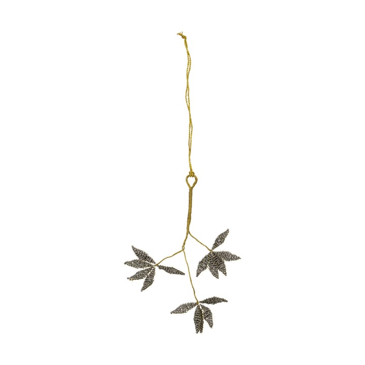 Decorazione natalizia vischio Pearl, 3 pezzi, Grigio, oro House Doctor