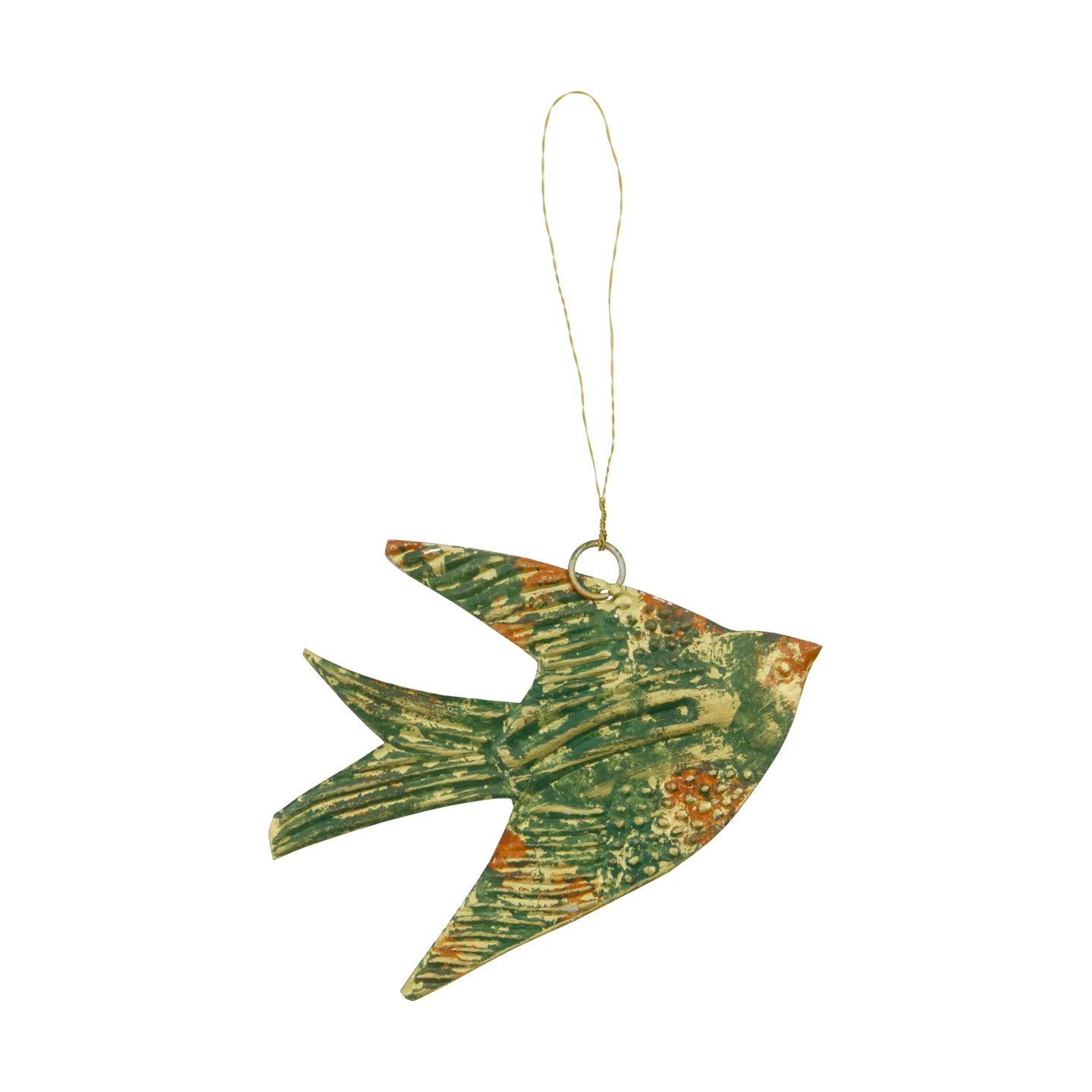 Decorazioni pendenti Humi 4 pezzi, Verde House Doctor