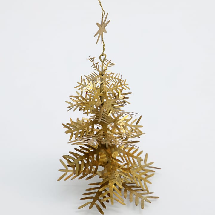 Decorazioni per albero di Natale Lamet confezione da 3, Antique brass House Doctor