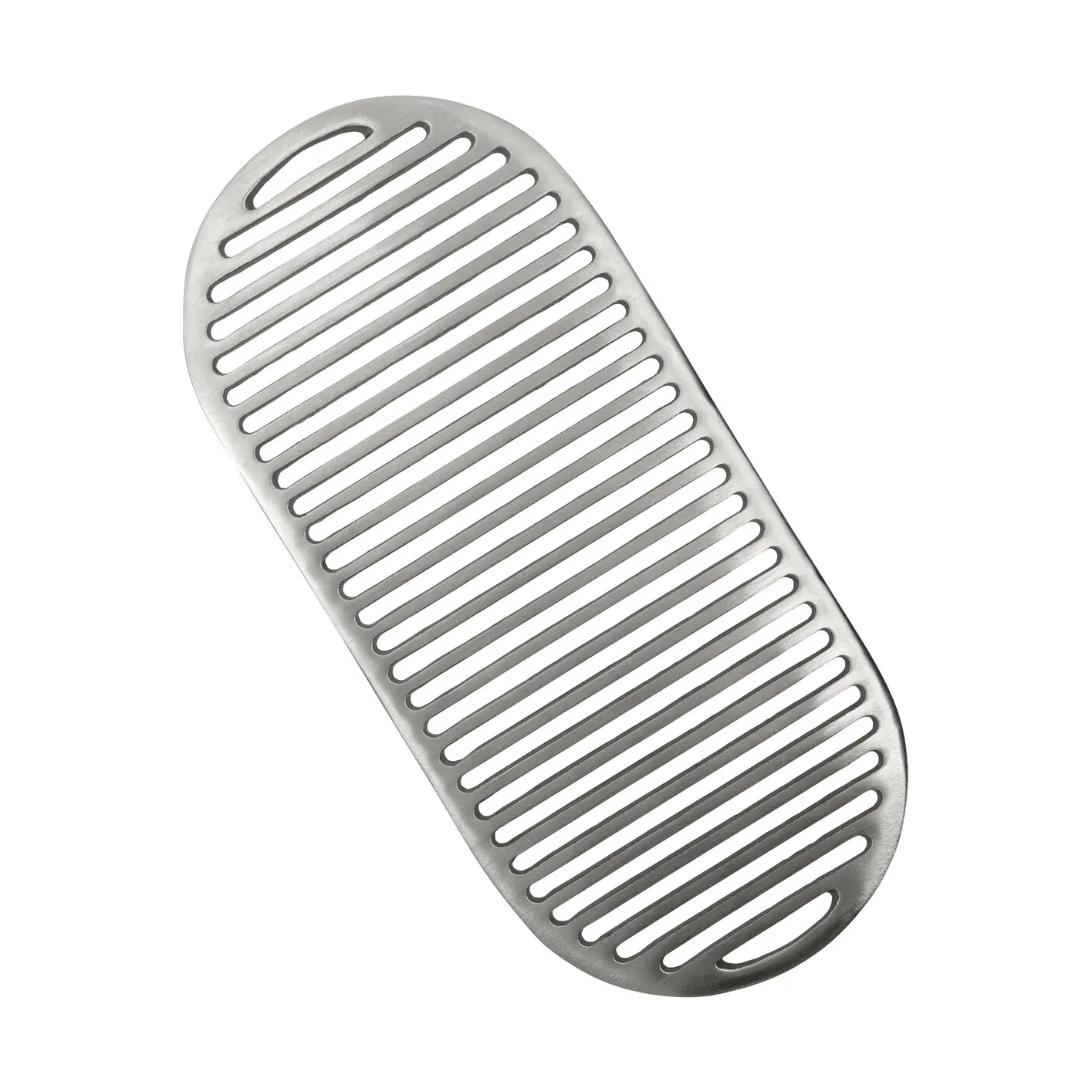 Esme sottopiatto, Argento spazzolato, 35,5x16 cm House Doctor