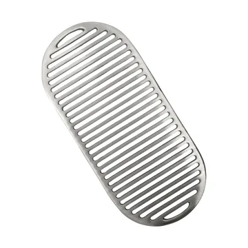 Esme sottopiatto - Argento spazzolato, 35,5x16 cm - House Doctor