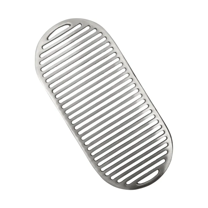 Esme sottopiatto - Argento spazzolato, 35,5x16 cm - House Doctor