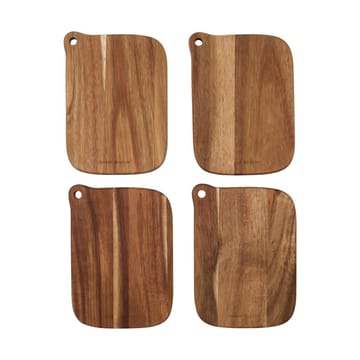Eya tagliere 13x18 cm 4 pezzi - Acacia - House Doctor