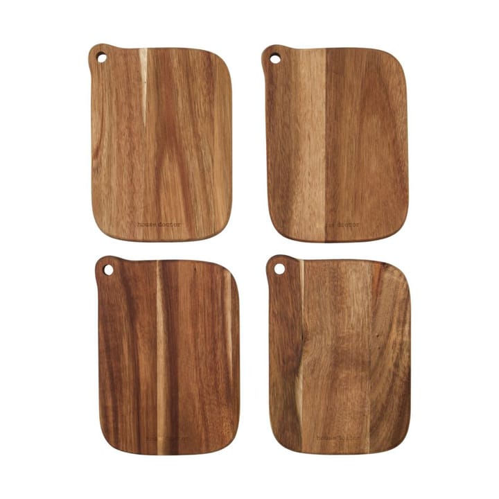 Eya tagliere 13x18 cm 4 pezzi, Acacia House Doctor