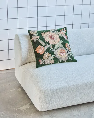 Federa per cuscino Bota - Verde-rosa, 50x50 cm - House Doctor