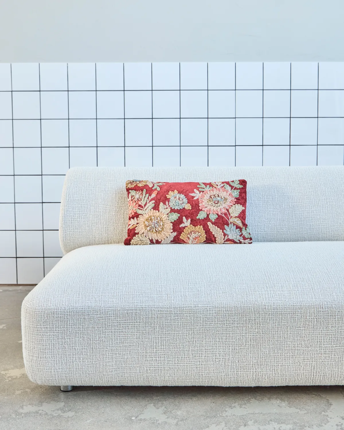 Federa per cuscino Nica, Rosso-rosa, 30x50 cm House Doctor