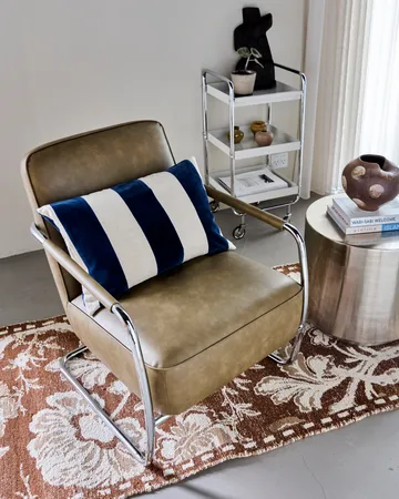 Federa per cuscino Sono 40x60 cm - Blu-sabbia, 40x60 cm - House Doctor