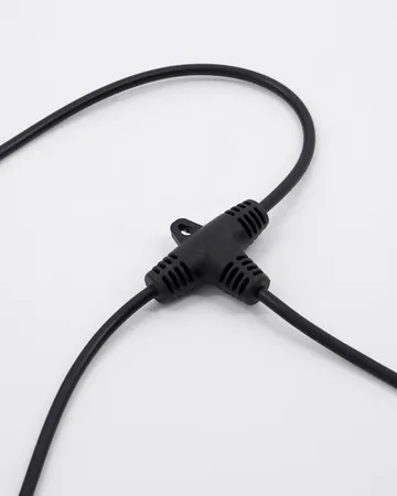 Filo di luci Filan 6,4 m - Nero - House Doctor