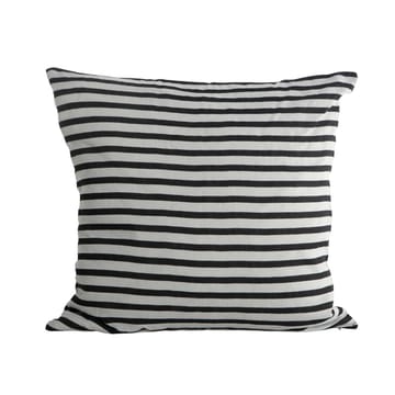 Fodera cuscino House Doctor a righe - nero-grigio - House Doctor