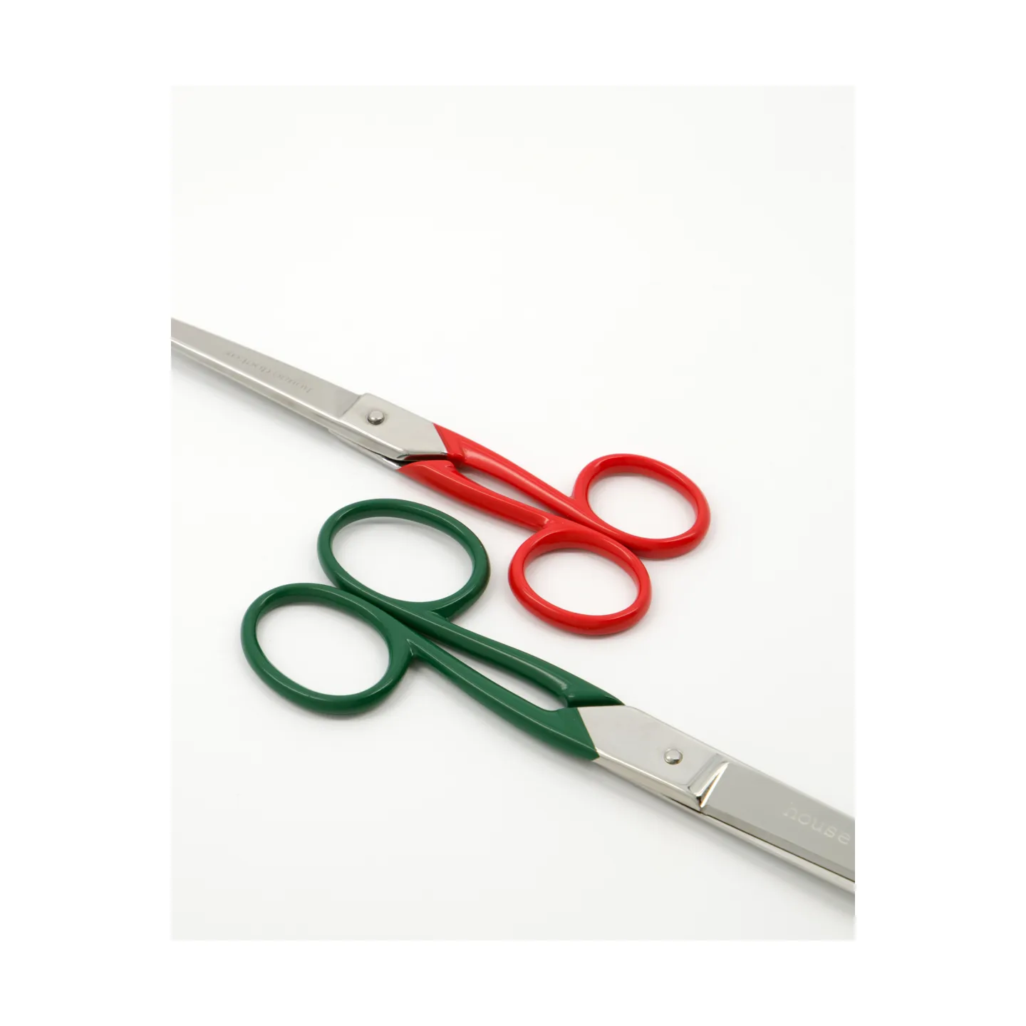 Forbici House Doctor 2 pezzi, Rosso, verde House Doctor