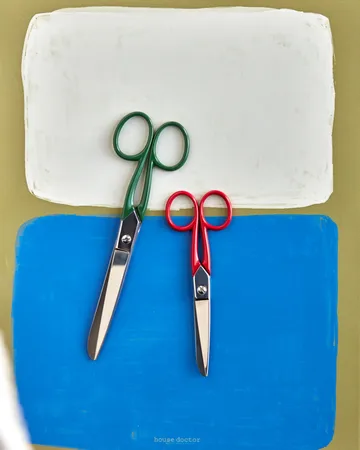 Forbici House Doctor 2 pezzi - Rosso, verde - House Doctor