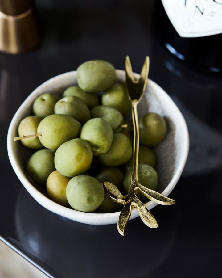 Forchetta da portata Serve 4 pezzi, Oro antico House Doctor