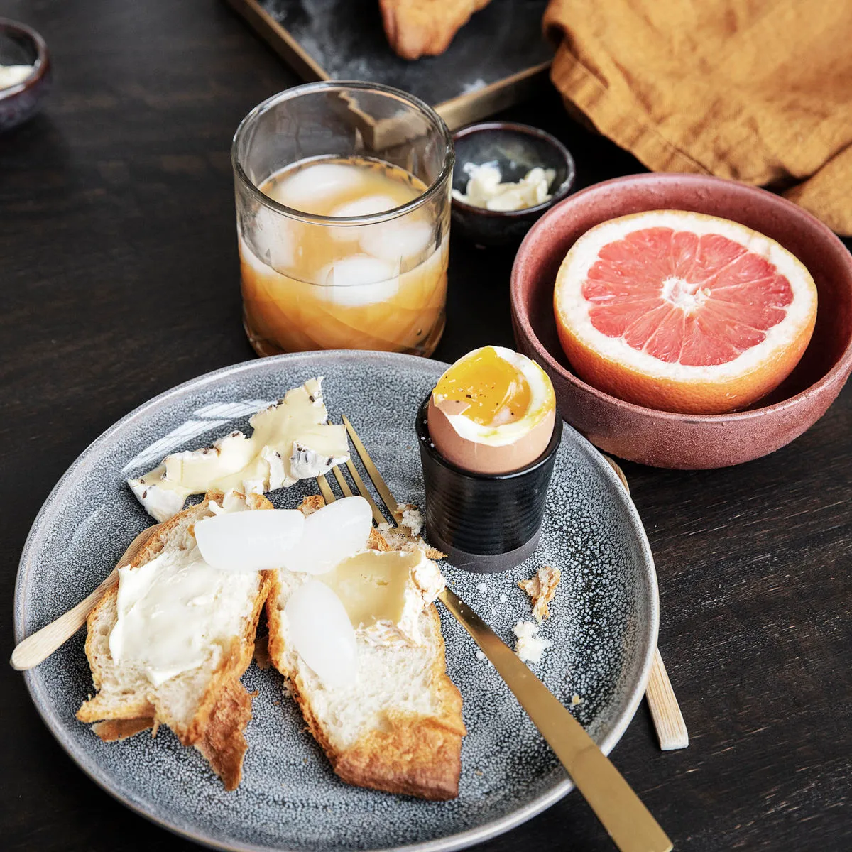 Forchetta Golden, Acciaio inossidabile House Doctor