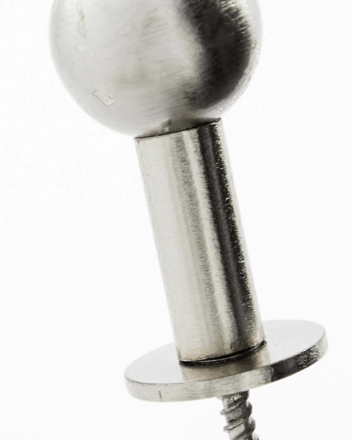 Gancio Ball 2 pezzi, Finitura silver, Ø4x2 cm House Doctor