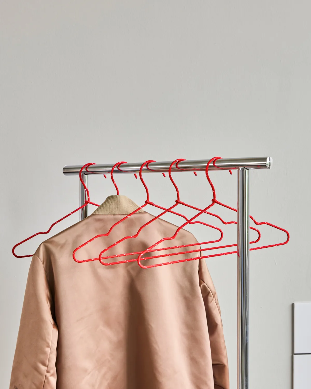 Gancio Wire confezione da 6, Rosso House Doctor