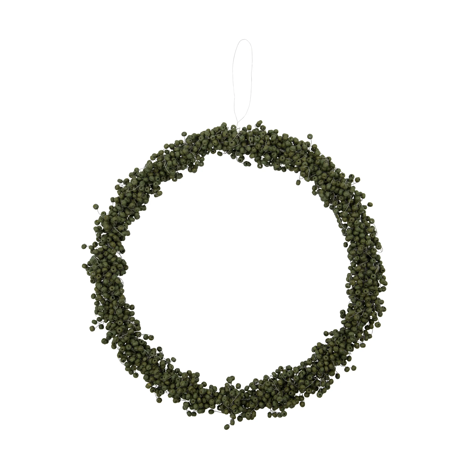 Ghirlanda invernale, Verde, Ø33 cm House Doctor