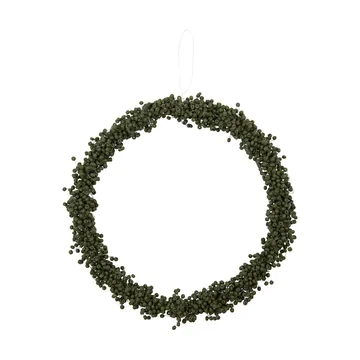 Ghirlanda invernale - Verde, Ø33 cm - House Doctor