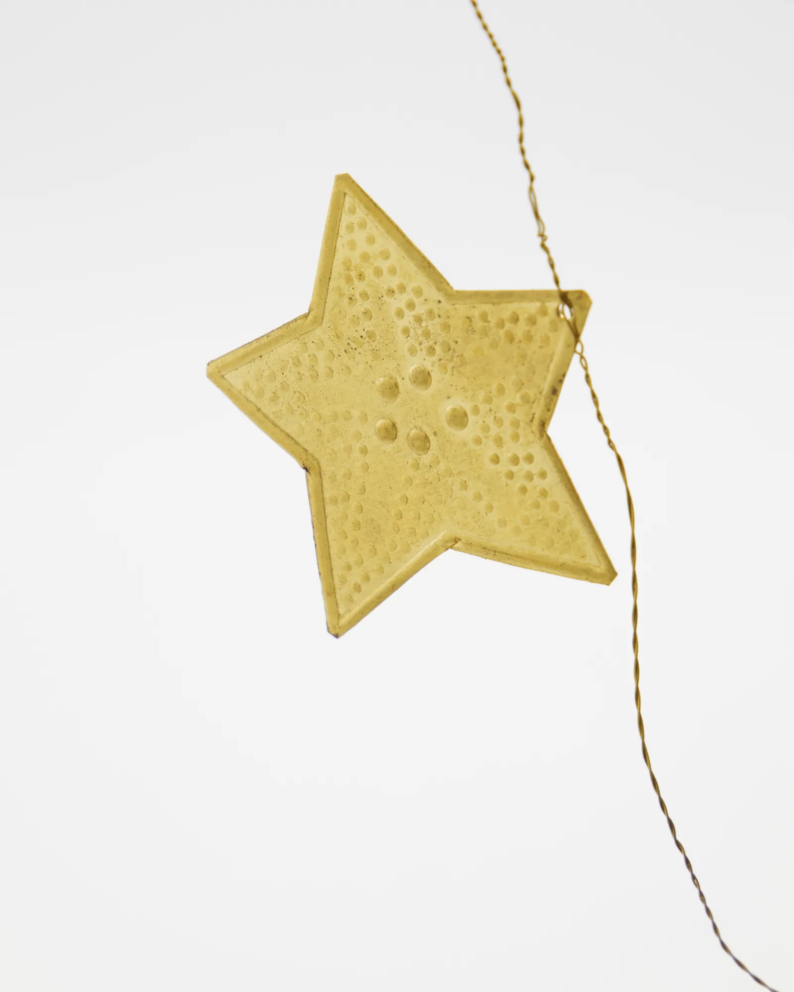 Ghirlanda Stars, Ottone antico, 200 cm House Doctor
