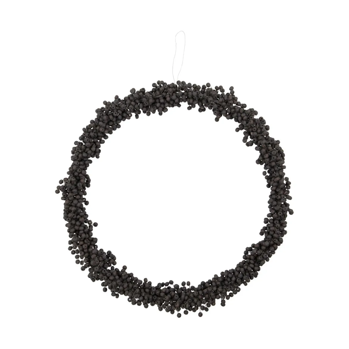 Ghirlanda Winter Ø 33 cm, Nero House Doctor