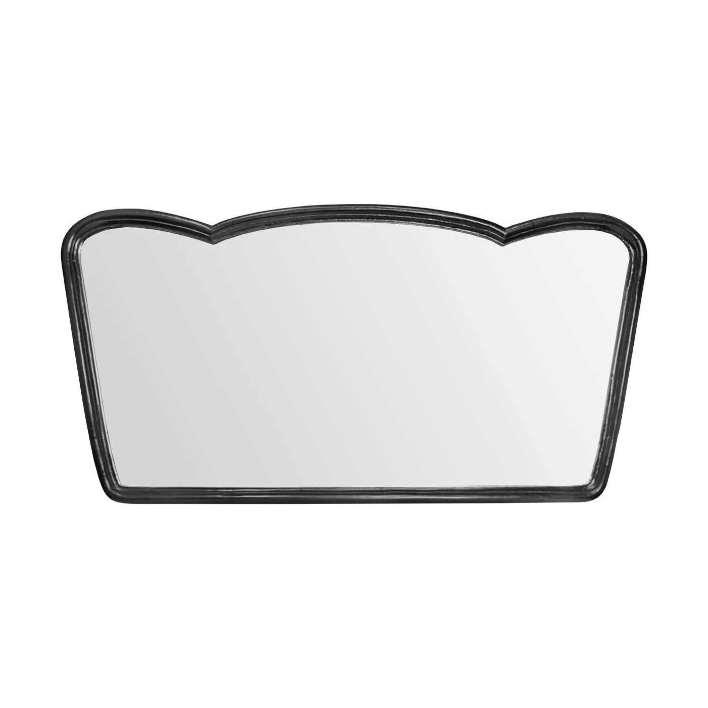 Jamp specchio da parete, Nero, 127x65 cm House Doctor