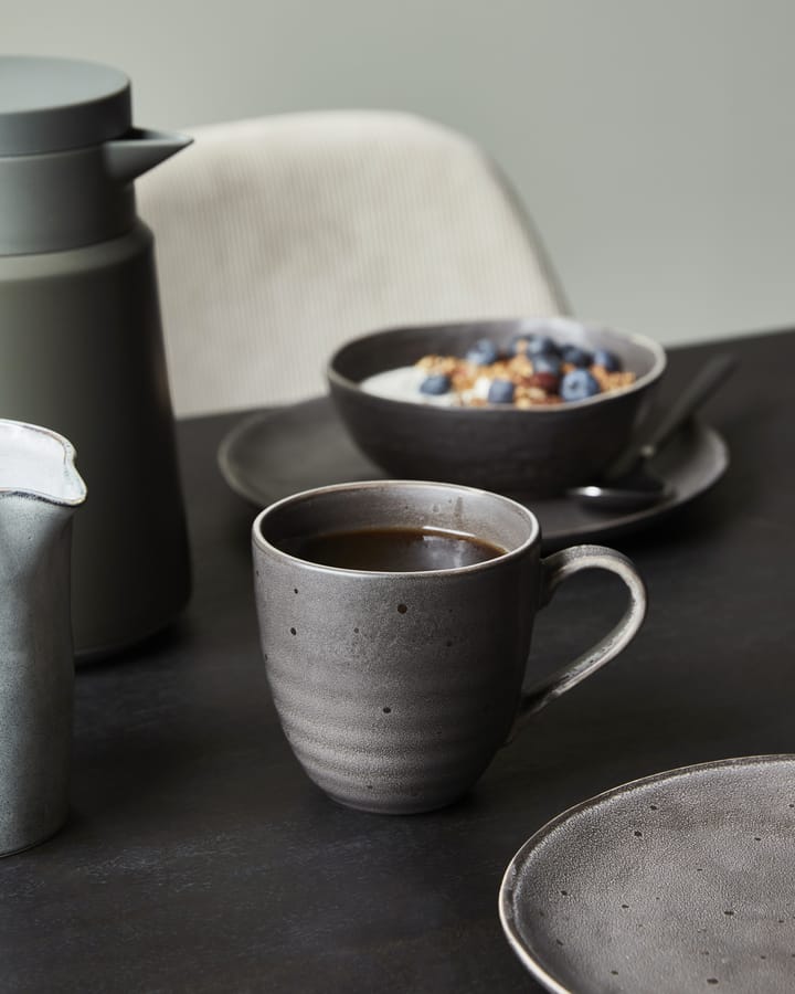 Kit brunch 12 pezzi Rustic , Grigio scuro House Doctor