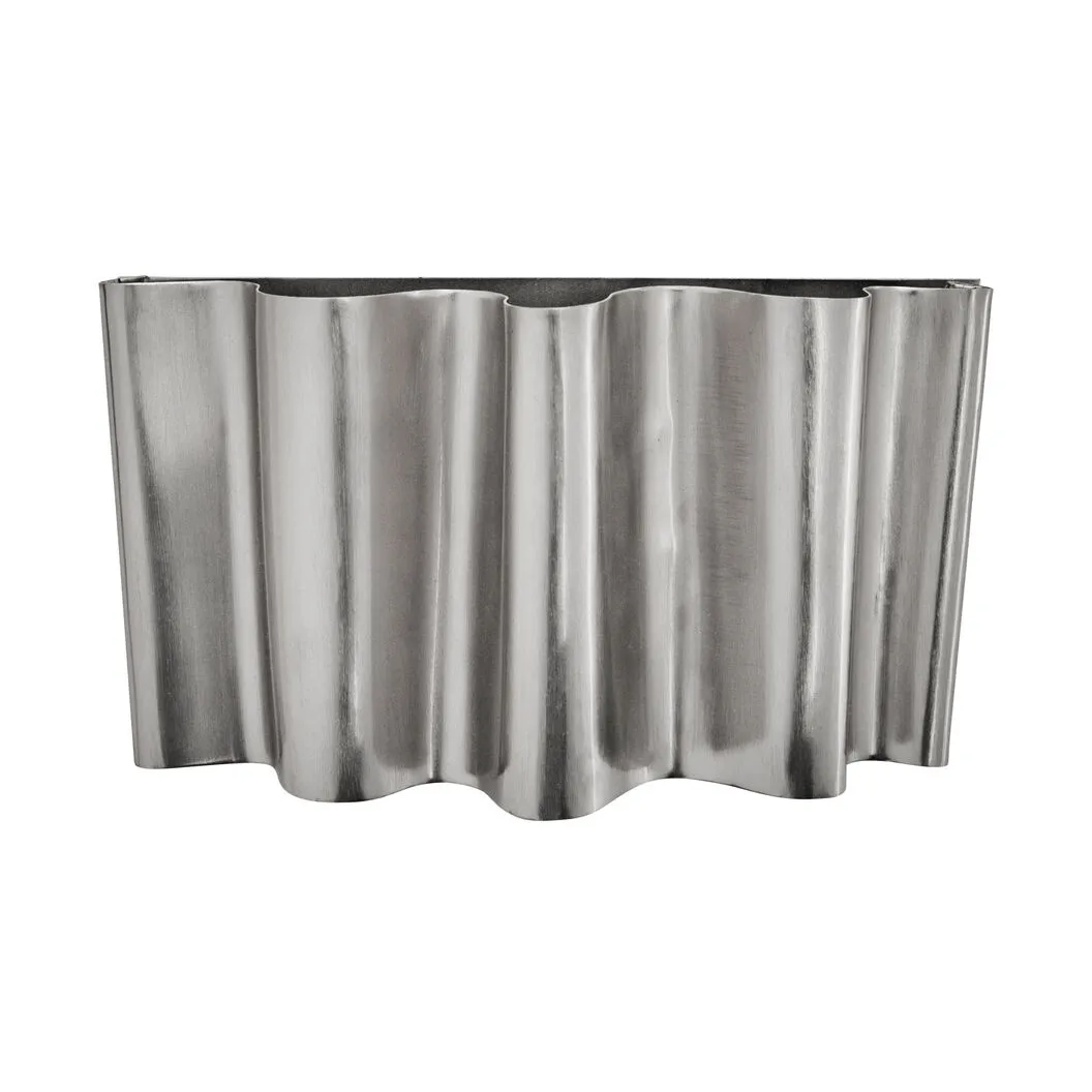 Lampada da parete Flola 19 cm, Argento spazzolato House Doctor