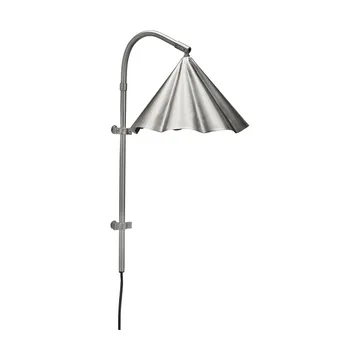Lampada da parete Flola 51 cm - Argento spazzolato - House Doctor