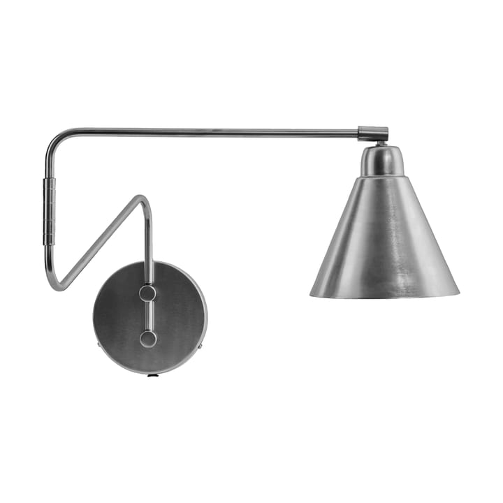 Lampada da parete Game argentato spazzolato - Grande, 76 cm - House Doctor