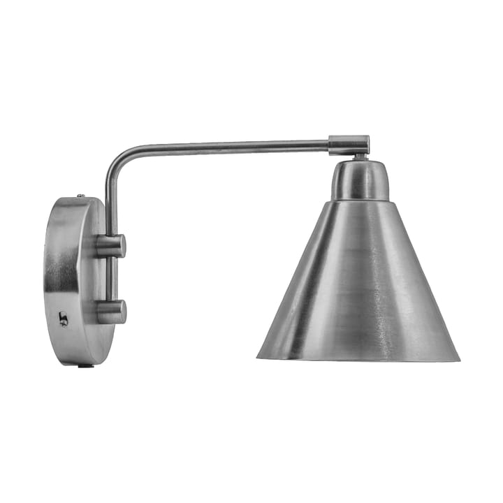Lampada da parete Game argentato spazzolato - Piccolo, 30 cm - House Doctor