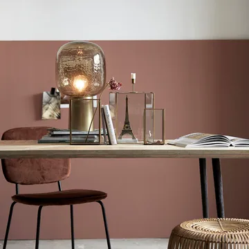 Lampada da tavolo Note - grigio-ottone - House Doctor