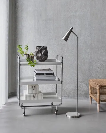 Lampada da terra Precise - Finitura silver - House Doctor